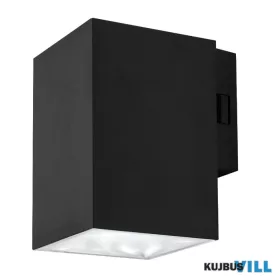 RÁBALUX 77156 Urfa,kült.fali,9W,H11,5cm,fekete,négyzet