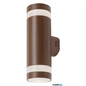 RÁBALUX 77212 Urfa Line,fali, 16W, H24cm,barna,IP65