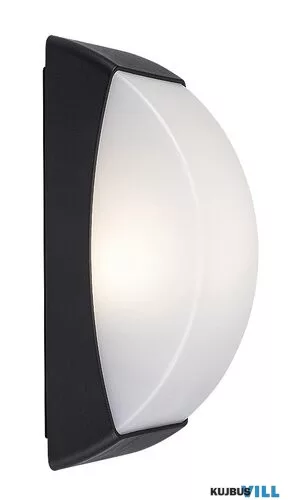 RÁBALUX 7797 Opole,kül.fali,E27 1xMAX 12W,m.fekete,m2