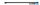 RÁBALUX 78026 Hanson,belt.pultmeg. LED8W, L50cm,fekete