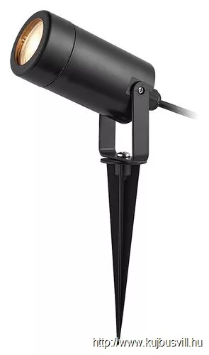 RÁBALUX 7814 Krobia,kül.spot,GU10 MAX 4W,fekete,IP65