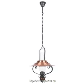 RÁBALUX 7870 Enna függeszték E27 60W  fekete-réz