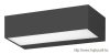 RÁBALUX 7935 Halden,kül.fali,LED 9W,fekete,4000K