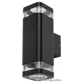 RÁBALUX 7956 Sintra,kült.fali lámpa,GU10 2X25W,fekete