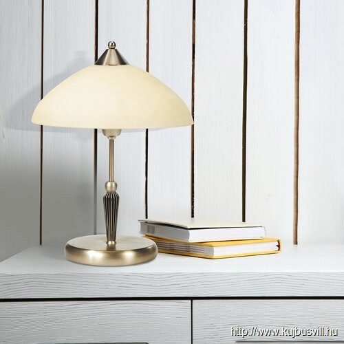 RÁBALUX 8172 Regina asztali E14 40W bronz-krém búra