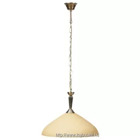 RÁBALUX 8176 Regina függ. E27 60W bronz-krém búra
