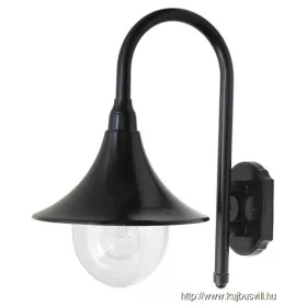 RÁBALUX 8245 Konstanz kült fali E27 100W fekete IP44