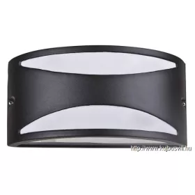 RÁBALUX 8359 Manhattan kült E27 60W m. fekete IP54