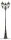 KIFUTÓ RÁBALUX 8460 Toronto kült álló E27 3x60W antik a.IP44