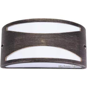 RÁBALUX 8510 Manhattan kült E27 60W antik arany IP54