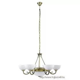 RÁBALUX 8546 Marlene 6ágú csillár E14 6x40W bronz