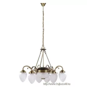 RÁBALUX 8636 Annabella 6ágú csillár E14 6x40W bronz