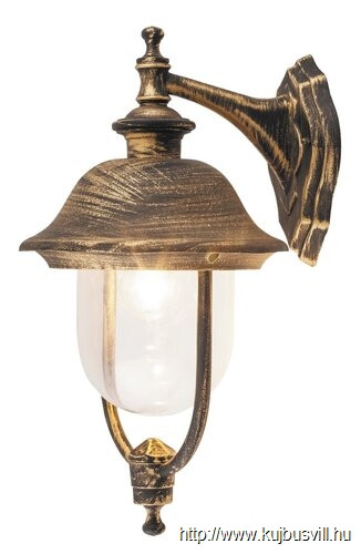 KIFUTÓ RÁBALUX 8696 New York kült fali le E27 100W, a.arany