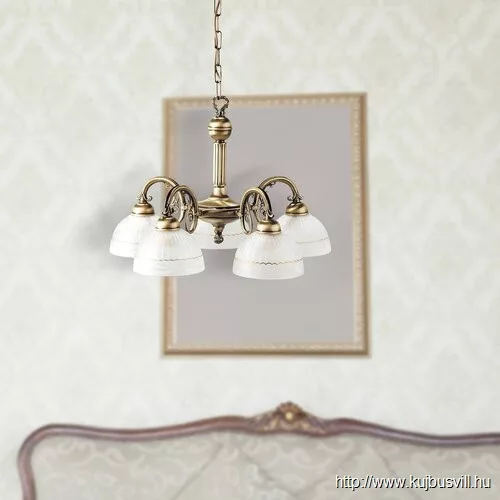 RÁBA  8815  Flossi 5ágú csillár E27 5x40W  bronz