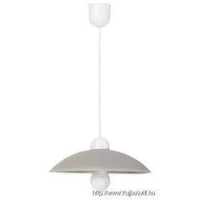 RÁBALUX 1408 Cupola függ. D32,5cm, fix függ.,szürke