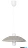 RÁBALUX 1408 Cupola függ. D32,5cm, fix függ.,szürke