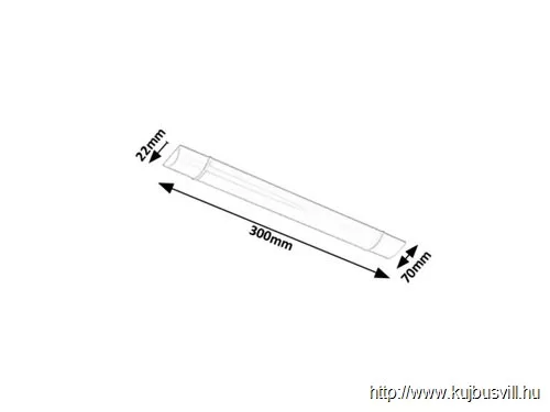 KIFUTÓ RÁBALUX 1450 Batten Light,pultmegvilág.,LED 10W