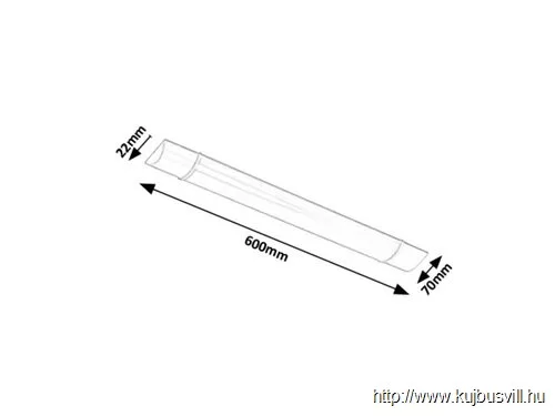 KIFUTÓ RÁBALUX 1451 Batten Light,pultmegvilág.,LED 20W