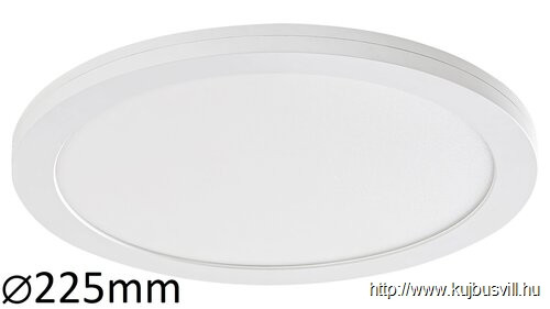 RÁBALUX 1489 Sonnet, LED 18W, fehér, D225mm