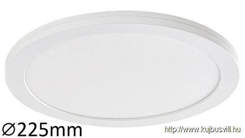 RÁBALUX 1491 Sonnet, LED 18W, fehér, D225mm sens