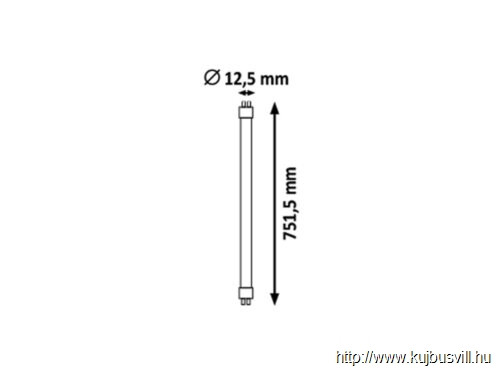 KIFUTÓ RÁBALUX 1745 Fénycső T4 30W