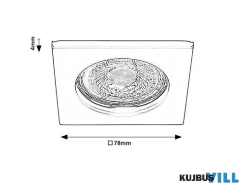 RÁBALUX 2150 Spot Relight,belt.besü.GU5.3 MAX25,szögl