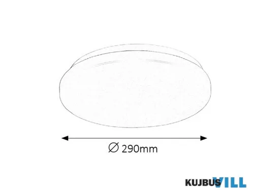 RÁBALUX 2284 Rob menny. Kör alakú LED 20W fehér