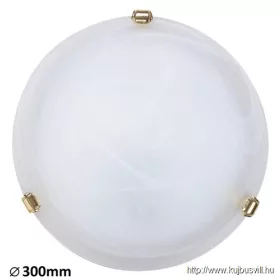 RÁBALUX 3201 Alabastro mennyD30 E27 60Wfehér/arany