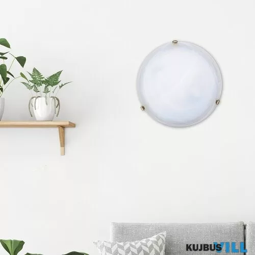 RÁBALUX 3301 Alabastro mennyD40 E27 2x60Wfehér/arany