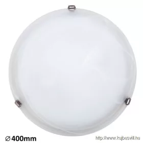 RÁBALUX 3302 Alabastro mennyD40 E27 2x60Wfehér/króm