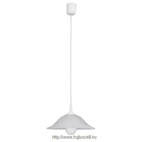 RÁBALUX 3905 Alabastro függ.fix D30 E27 60W fehér