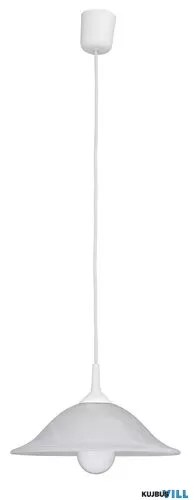 RÁBALUX 3905 Alabastro függ.fix D30 E27 60W fehér