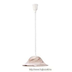 RÁBALUX 3954 Alabastro függ.rolly D41 E27 60Wtabaco