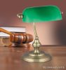 RÁBALUX 4038 Bank asztali lámpa, E27 60W, bronz