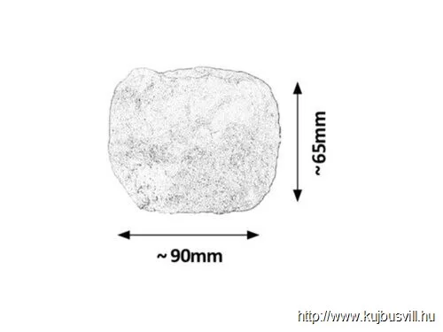 RÁBA  4129  Rock, só mécsestartó, 0,5-0,7kg