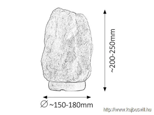 RÁBA  4130  Rock, asztali lámpa, 6-10kg
