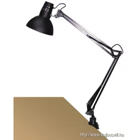 RÁBALUX 4215 Arno asztali E27 60W,fekete,fém satu