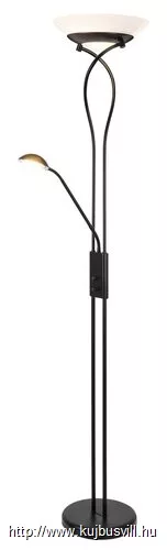 RÁBALUX 4554 Gamma állólámpa,1*230W,1*40W,matt fekete