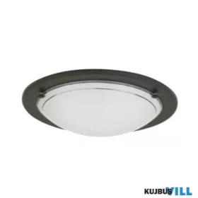 RÁBALUX 5133 Ufo 2 izzós mennyezeti, fekete opál üveg