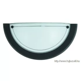 RÁBALUX 5163 Ufo falikarD31 E27 60W fekete opál