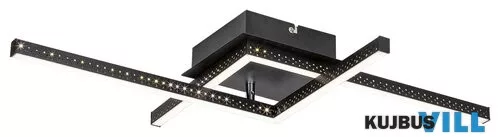 KIFUTÓ RÁBALUX 5267 Casimir,belt.menny.LED23W, fekete, L62,5