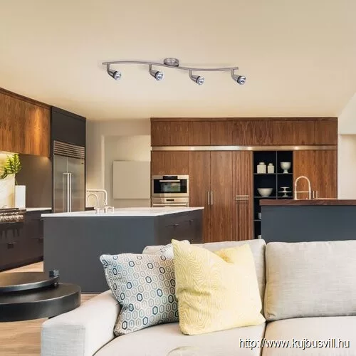 RÁBALUX 5994 Norman 4-es szpot sz.króm ff nélkül