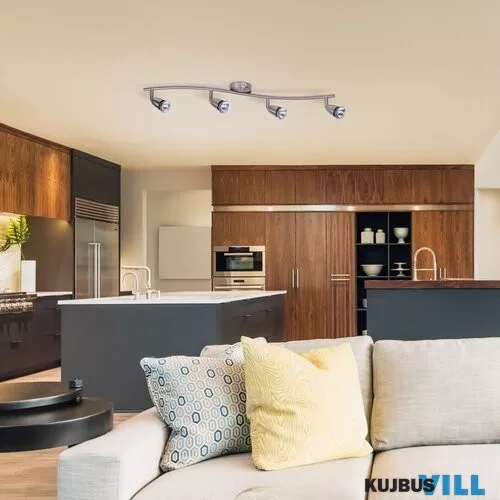 RÁBALUX 5994 Norman 4-es szpot sz.króm ff nélkül