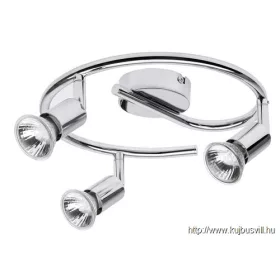 RÁBALUX 6048 Norton 3-as szpot króm ff nélkül