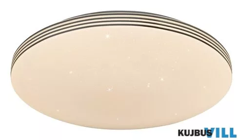 RÁBALUX 71179 Oscar2,menny.18W,4000K,D34cm,ezüst,csill