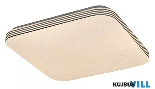 RÁBALUX 71180 Oscar2,menny.18W,4000K,33x33cm,ezü.csill