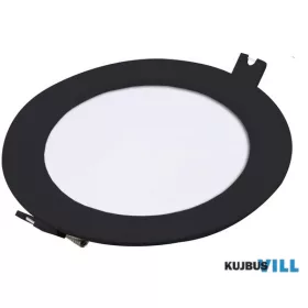 RÁBALUX 71242 Shaun2,menny.12W,4000K,feket.kerek,D17cm