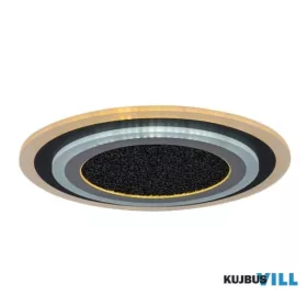 RÁBALUX 71316 Taneli2,belt.menny.56W,D45cm,fekete/króm