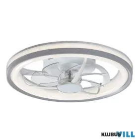 RÁBALUX 71335 Fanricius,belt.ventilátor, LED40W,ezüst
