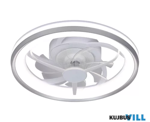 RÁBALUX 71335 Fanricius,belt.ventilátor, LED40W,ezüst